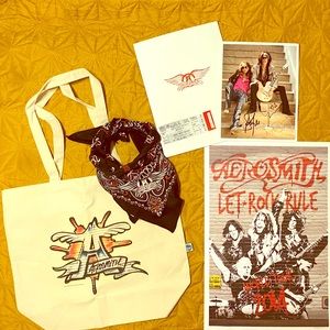 Aerosmith Autograph Bundle